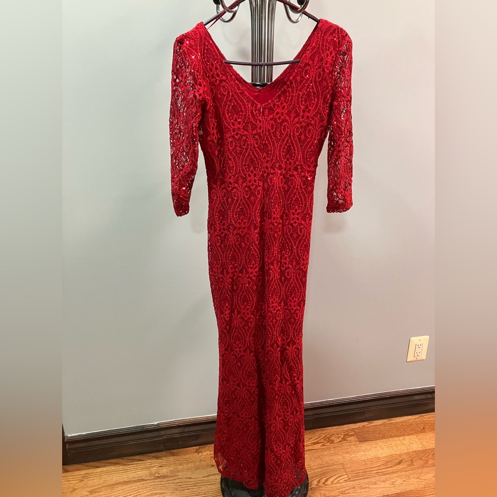 Red Sparkly Dress